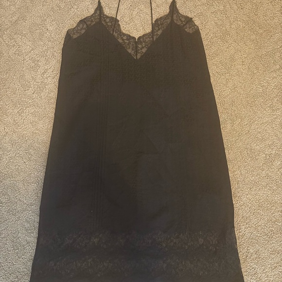 Zadig & Voltaire Black Lace Midi Dress - Picture 1 of 8